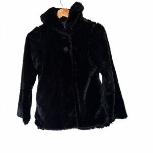 Patagonia Pelage faux fur coat girls size M(10)